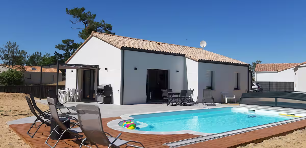 location maison piscine st jean de monts